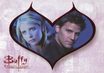 2001 Ikon Collectables Buffy The Vampire Slayer: The Story So Far - Couples #C1 Buffy / Angel Front