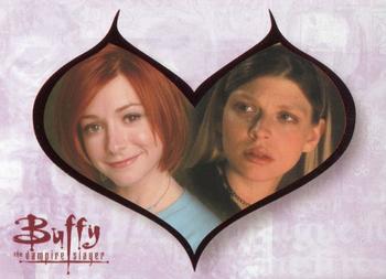2001 Ikon Collectables Buffy The Vampire Slayer: The Story So Far - Couples #C6 Willow / Tara Front