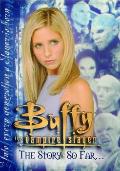 2001 Ikon Collectables Buffy The Vampire Slayer: The Story So Far - Album Card #A1 Buffy Summers Front