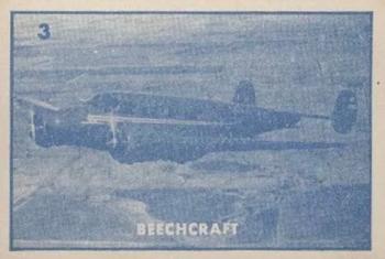 1942 Grolier Society Warplanes #3 Beechcraft Front