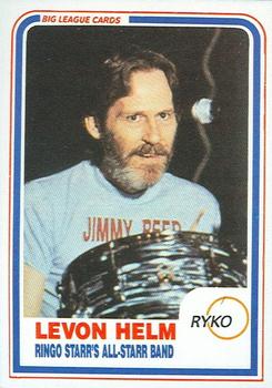1989 Big League Cards Ringo Starr & His All-Star Band #27 B007 Levon Helm Front