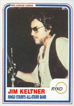 1989 Big League Cards Ringo Starr & His All-Star Band #29 B007 Jim Keltner Front