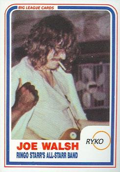 1989 Big League Cards Ringo Starr & His All-Star Band #32 B007 Joe Walsh Front