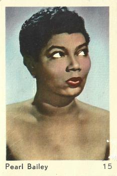 1959 Maple Leafs Gum Sax Set (V417) #15. PEARL BAILEY Front
