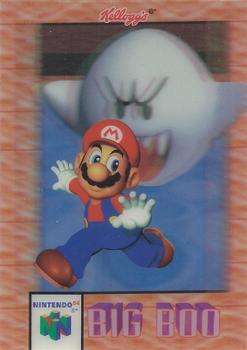 1996 Kellogg's Nintendo 64 Super Mario 64 3-D #NNO Big Boo Front
