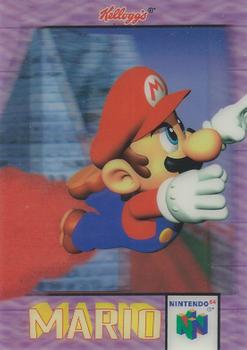 1996 Kellogg's Nintendo 64 Super Mario 64 3-D #NNO Mario Front