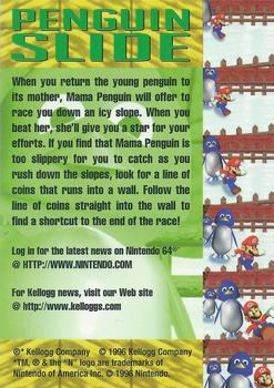 1996 Kellogg's Nintendo 64 Super Mario 64 3-D #NNO Penguins Back