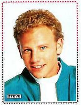 1991 Panini Beverly Hills 90210 Stickers #81 Ian - Steve won a scholarship for young actors Front