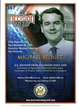 2020 Decision 2020 - Election Day Blue #367 Michael Bennet Back