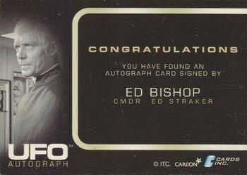2004 Cards Inc. UFO - Autographs #NNO Ed Bishop Back
