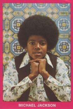 1972 Tip Top/EMI Pop Stars Series 2 #18 Michael Jackson Front