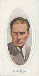 1936 Godfrey Phillips Screen Stars Embossed (Series B) #7 Errol Flynn Front