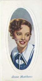 1936 Godfrey Phillips Screen Stars Embossed (Series B) #37 Jessie Matthews Front
