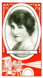 1916 Scissors Cinema Stars (Red Surround) #11 Emily Stevens Front