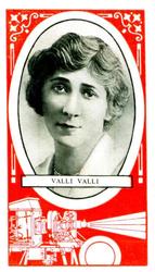1916 Scissors Cinema Stars (Red Surround) #12 Valli Valli Front