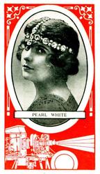 1916 Scissors Cinema Stars (Red Surround) #14 Pearl White Front