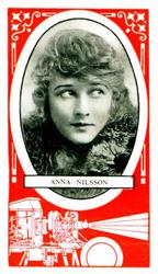 1916 Scissors Cinema Stars (Red Surround) #18 Anna Nilsson Front