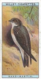 1915 Wills's British Birds #43 Sand-Martin Front