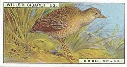 1915 Wills's British Birds #50 Corn-Crake Front