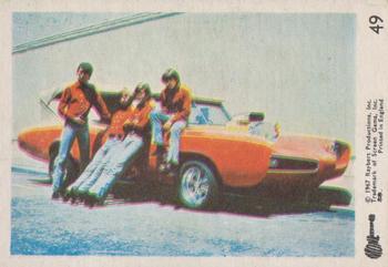 1967 A&BC The Monkees #49 The Monkees and the Monkeemobile Front