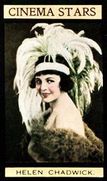 1924 W. Sandorides & Co. Cinema Stars #4 Helene Chadwick Front