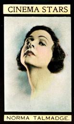 1924 W. Sandorides & Co. Cinema Stars #10 Norma Talmadge Front