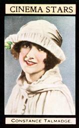 1924 W. Sandorides & Co. Cinema Stars #22 Constance Talmadge Front