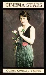 1924 W. Sandorides & Co. Cinema Stars #25 Clara Kimball Young Front