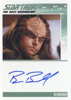 2011 Rittenhouse The Complete Star Trek: The Next Generation Series 1 - Autographs #NNO Brian Bonsall Front