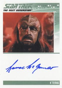 2011 Rittenhouse The Complete Star Trek: The Next Generation Series 1 - Autographs #NNO Lance LeGault Front