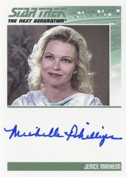 2011 Rittenhouse The Complete Star Trek: The Next Generation Series 1 - Autographs #NNO Michelle Phillips Front