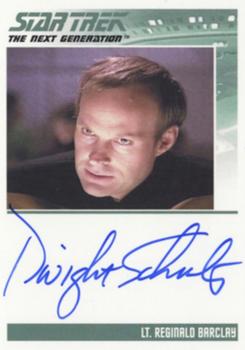 2011 Rittenhouse The Complete Star Trek: The Next Generation Series 1 - Autographs #NNO Dwight Schultz Front
