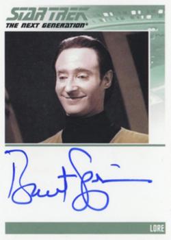 2011 Rittenhouse The Complete Star Trek: The Next Generation Series 1 - Autographs #NNO Brent Spiner Front