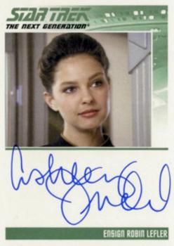 2012 Rittenhouse The Complete Star Trek: The Next Generation Series 2 - Autographs #NNO Ashley Judd / Ensign Robin Lefler Front