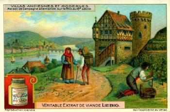 1912 Liebig Villas anciennes et moderne (Villas, Ancient & Modern) (French Text) (F1063, S1064) #NNO German Villa Front