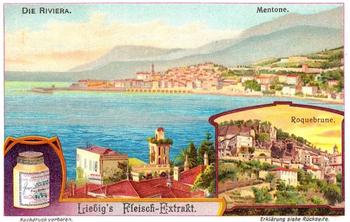 1912 Liebig (The French Riviera)(German Text)(F1029, S1060) #NNO Menton Front