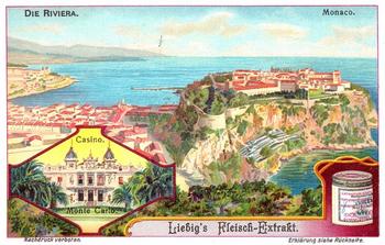 1912 Liebig (The French Riviera)(German Text)(F1029, S1060) #NNO Monaco Front