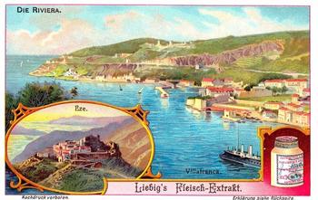 1912 Liebig (The French Riviera)(German Text)(F1029, S1060) #NNO Villefranche Front