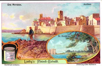 1912 Liebig (The French Riviera)(German Text)(F1029, S1060) #NNO Antibes Front