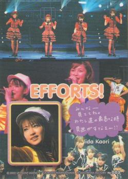 2002 Up-Front Agency Morning Musume Sweet Morning Card III #3 Morning Musume Back