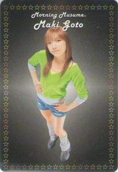 2002 Amada モーニング娘 P・P カード パート2 #101 Maki Goto Front