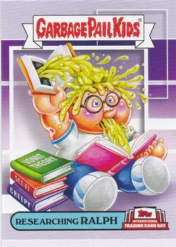 2022 Topps Garbage Pail Kids International Trading Card Day #GPKB-1 Researching Ralph Front