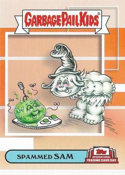 2022 Topps Garbage Pail Kids International Trading Card Day #GPKB-2 Spammed Sam Front