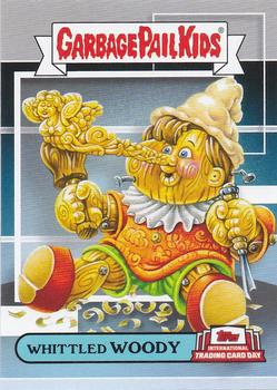 2022 Topps Garbage Pail Kids International Trading Card Day #GPKB-6 Whittled Woody Front