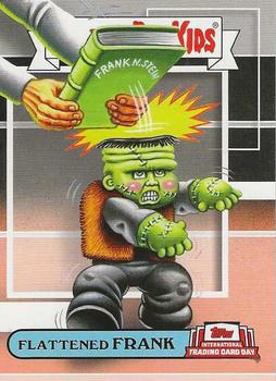 2022 Topps Garbage Pail Kids International Trading Card Day #GPKB-8 Flattened Frank Front