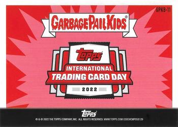2022 Topps Garbage Pail Kids International Trading Card Day #GPKB-11 Stacked Jack Back