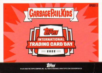 2022 Topps Garbage Pail Kids International Trading Card Day #GPKOS1-3 Up Chuck Back