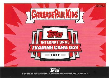 2022 Topps Garbage Pail Kids International Trading Card Day #GPKOS1-6 Adam Bomb Back