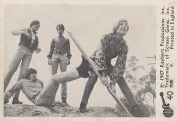 1967 A&BC The Monkees (Black & White) #40 The Monkees Front