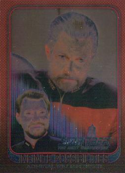 2022 Rittenhouse Star Trek The Next Generation Archives & Inscriptions - Infinite Possibilities #IP2 Admiral William Riker Front